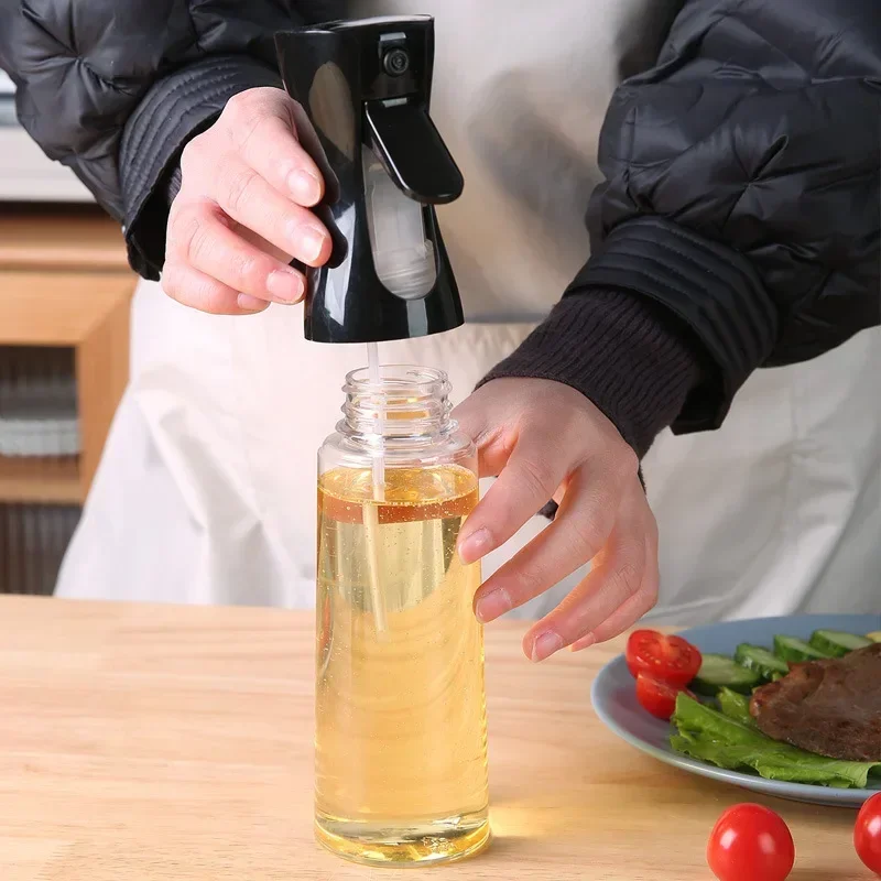 Camping Cooking Oil Container - 1pc 200ml/300ml オイルスプレーボトルキッチン調理オリーブオイルディスペンサーキャンプバーベキューベーキング酢醤油スプレーヤー容器