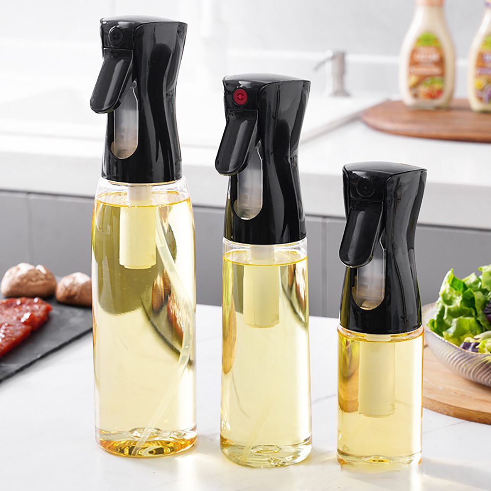 Camping Cooking Oil Container - 500mlオイルスプレーボトル キッチン調理用オリーブオイルディスペンサー キャンプBBQベーキング用 酢醤油スプレーヤー容器