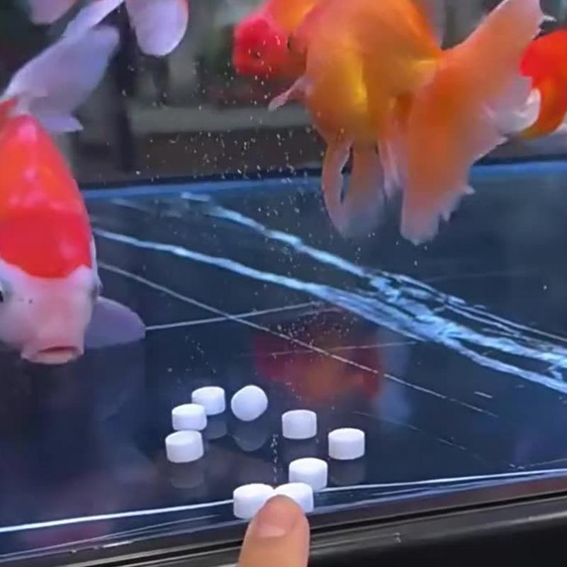 Water Purification Tablet - 水族館の水浄化タブレット強力な藻類除去タブレット有害物質を除去するためのクリーニングツール濁り