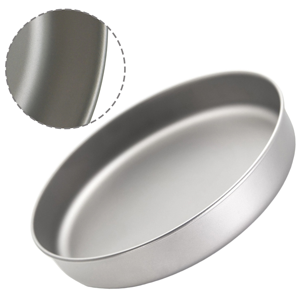 Camping Cooking Pot - 超軽量純チタンフライパンポットアウトドアキャンプハイキング食器調理器具ピクニック調理フライパン防錆無臭ツール