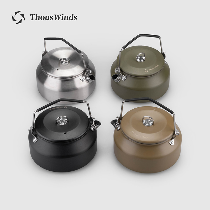 Camping Cooking Ware - Thous Winds キャンプケトル アウトドアケトル ポータブルハイキング調理器具超軽量コーヒーウォーターケトル1L