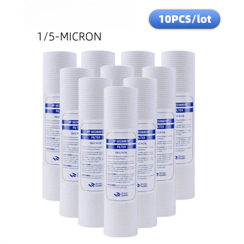 Water Purification Tablet - フィルターカートリッジの交換,逆浸透浄水器,10インチ,1および5ミクロン,120g,ppfタブレット,10個