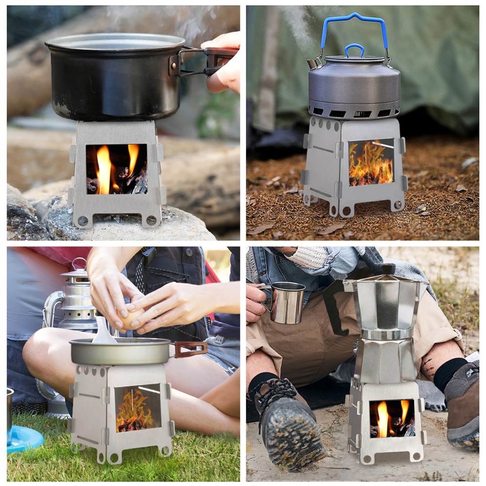 Camping Cooking Alcohol - キャンプ炉薪ストーブアルコールストーブステンレス鋼ポータブルキャンプストーブアウトドアストーブキャンプ用品調理ハイキング