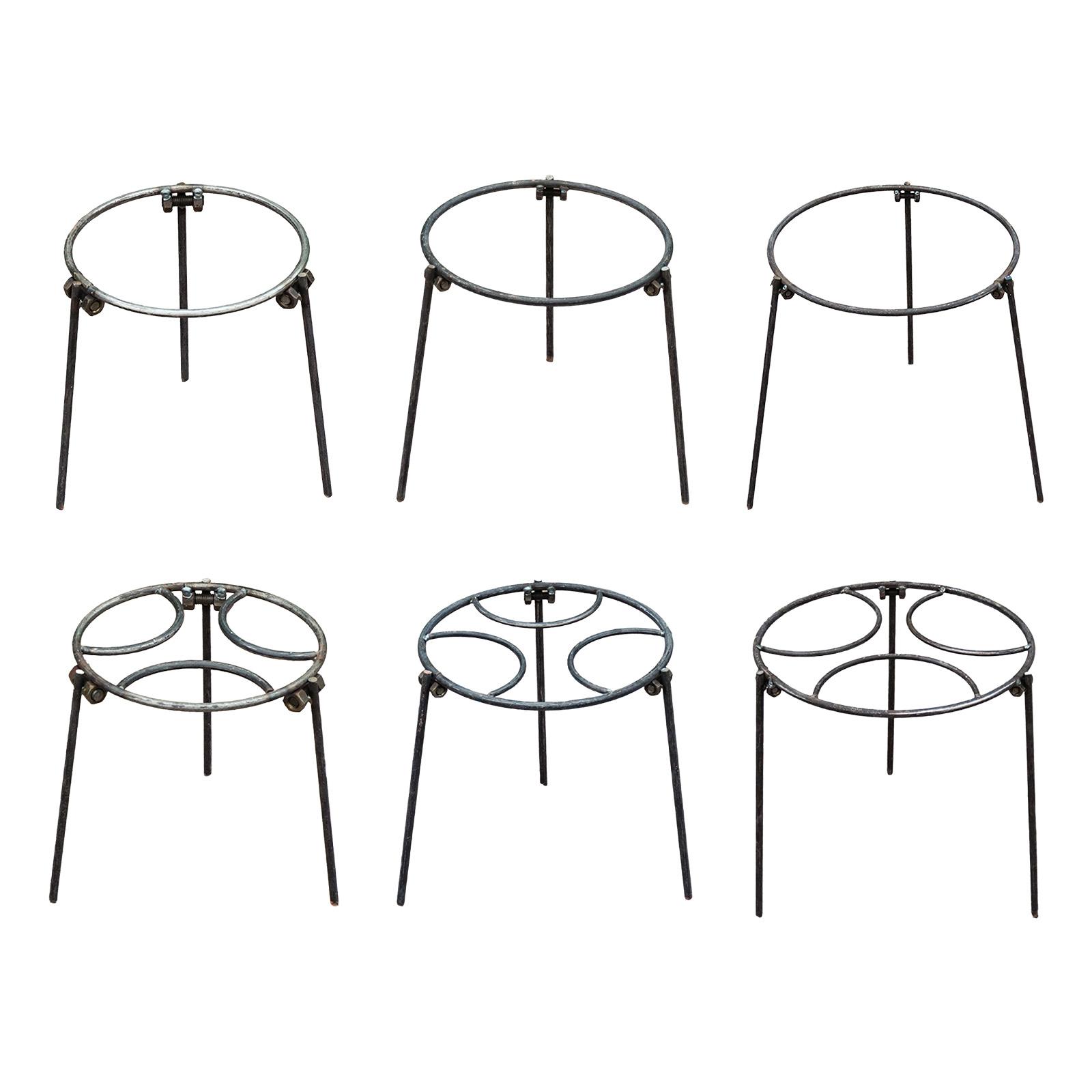 Camping Cooking Open Fire - キャンプファイヤー三脚、オープンファイヤー調理スタンドパンポータブルサポート折りたたみキャンプ用