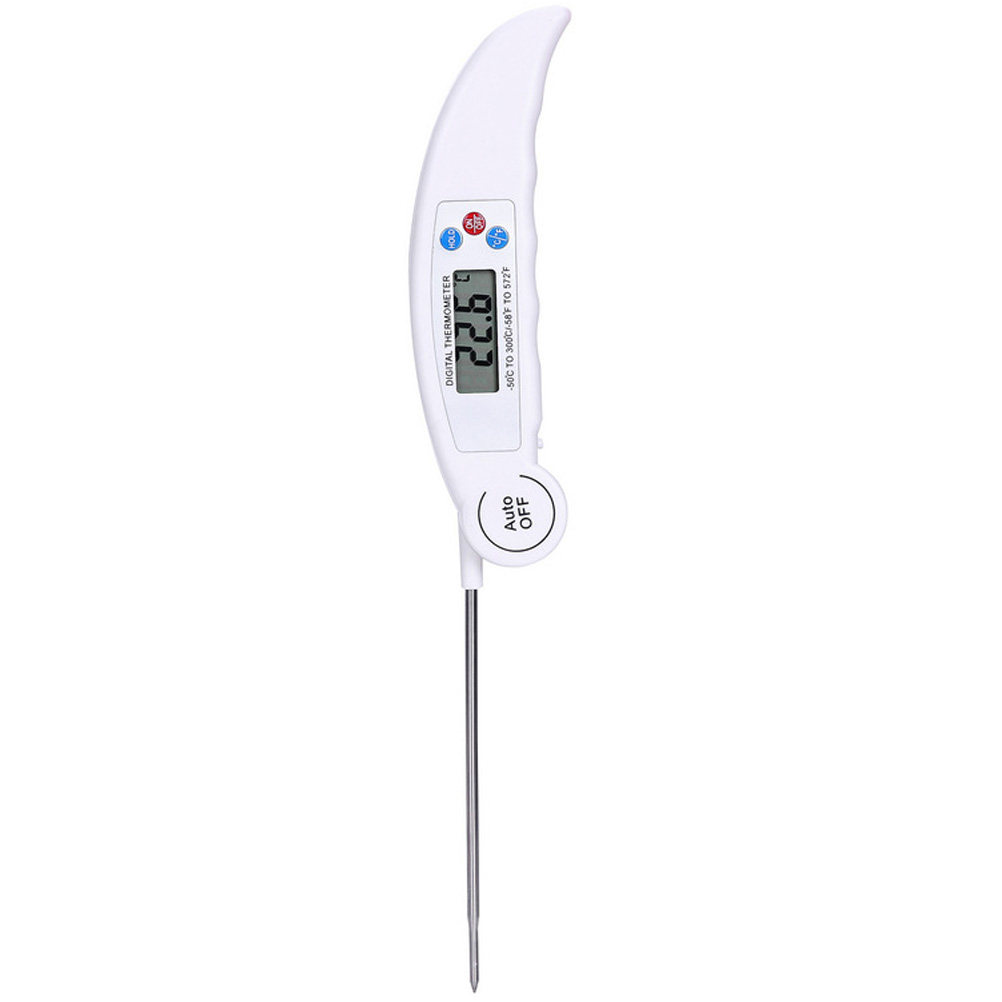 Camping With Cooking - 折りたたみ式デジタルキッチン温度計バーベキュー肉用温度計食品温度測定器グリル、ベーキング、料理、キャンプ、アウトドア用