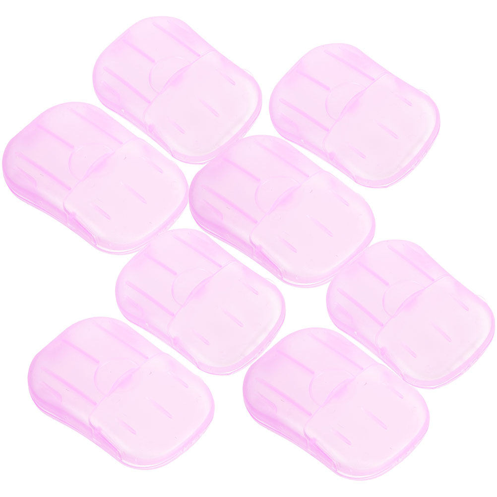 Biodegradable Soap Camp - 15箱入りトラベルソープシート、携帯用軽量生分解性ハンド・ボディ・衣類用洗濯石鹸、キャンプ・ハイキング・旅行に最適