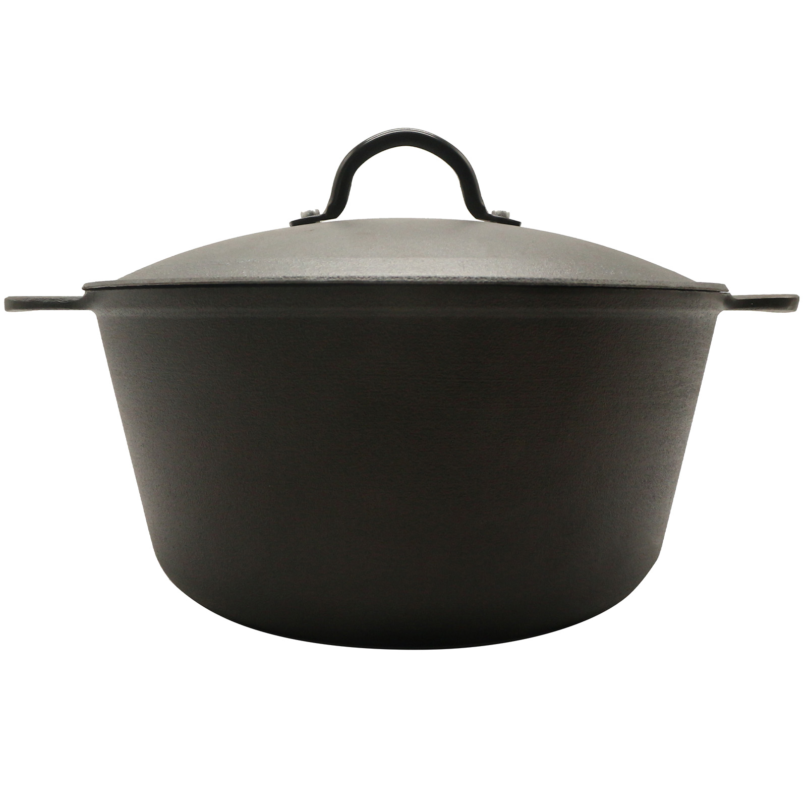 Camping Cooking Dutch Oven - HANSMART 5.2クォート 軽量鋳鉄ダッチオーブン 蓋付き、ハニカムベースノンスティックポット、IH対応BPAフリー、家庭料理、キャンプ、パン焼きに最適