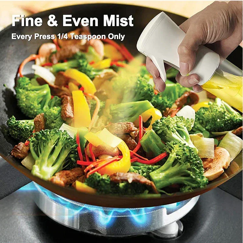 1pc 200ml/300ml オイルスプレーボトルキッチン - Camping Cooking Oil Container のレビューと価格