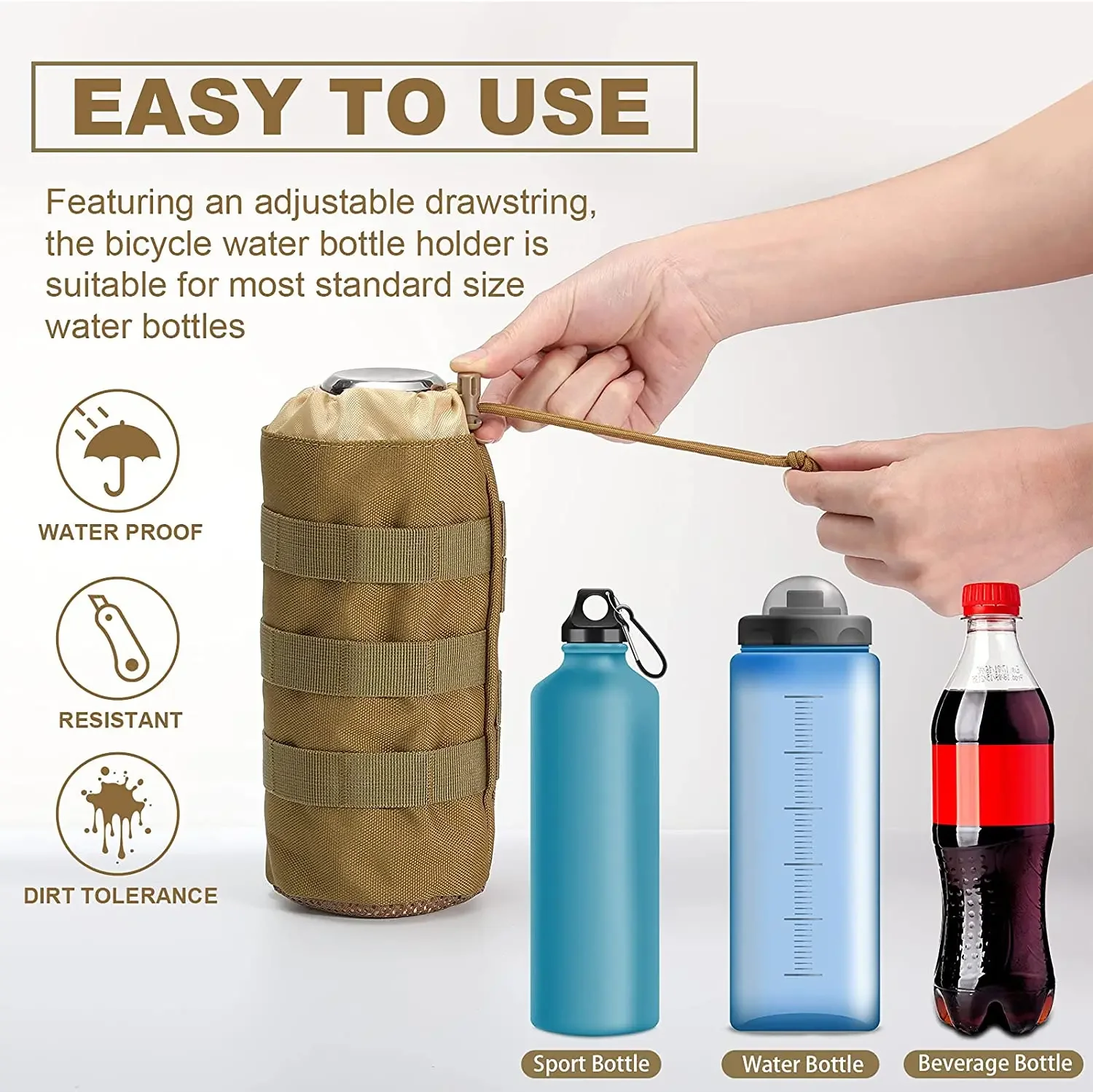 タクティカルウォーターボトル,キャンプ,アウトドア旅行,ハイ - Camping Cooking Bag のレビューと価格