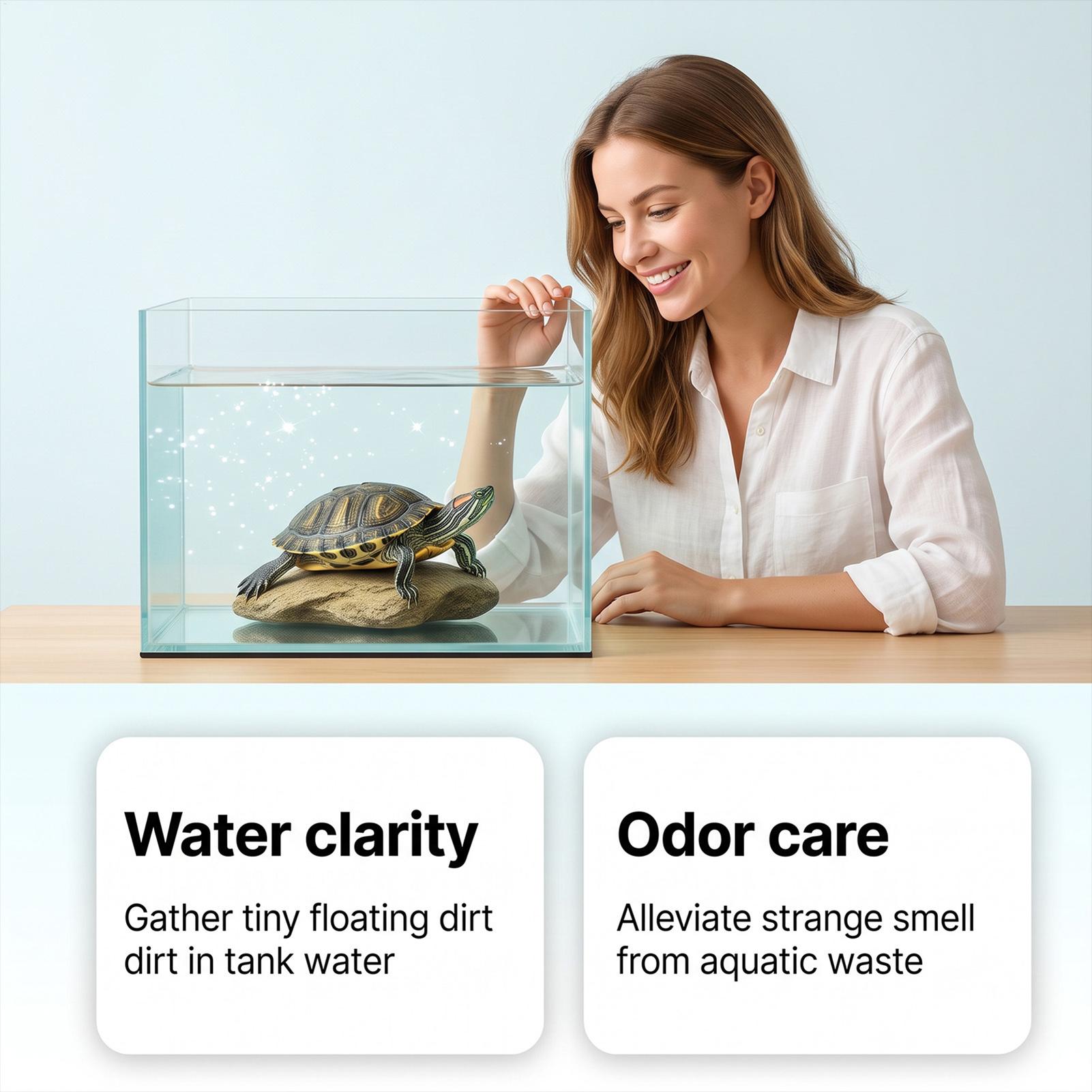 水槽用浄水タブレット プロ仕様 高効率浄水器 タートルタンク - Water Purification Tablet のレビューと価格