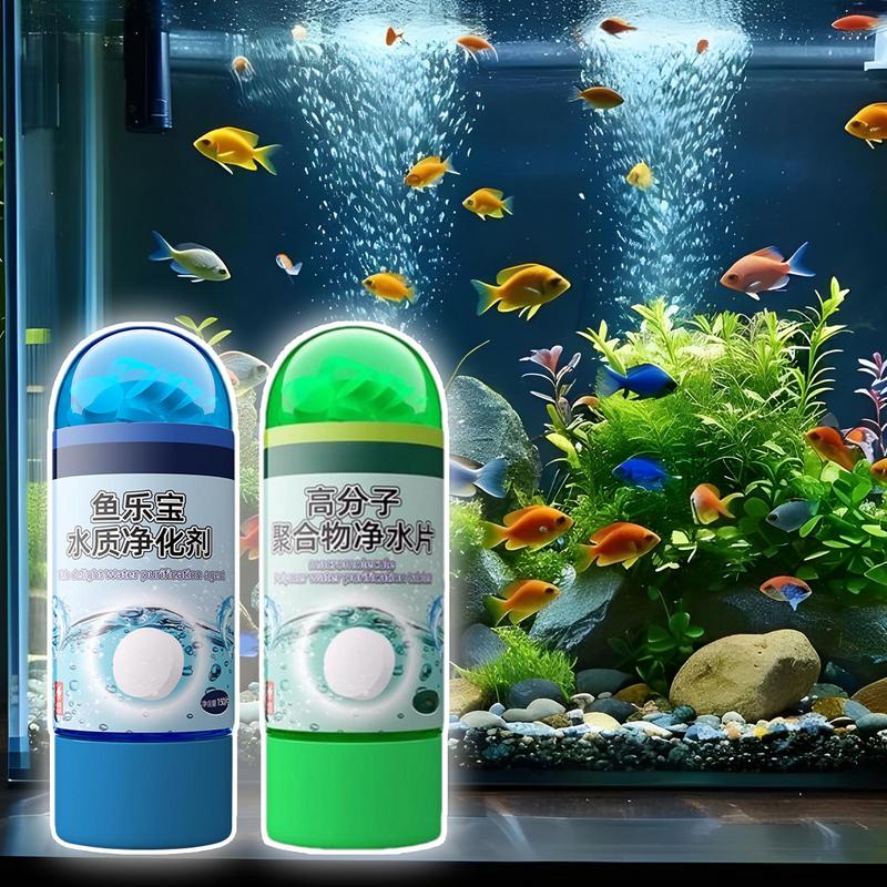 水族館の水浄化タブレット強力な藻類除去タブレット有害物質を除 - Water Purification Tablet のレビューと価格