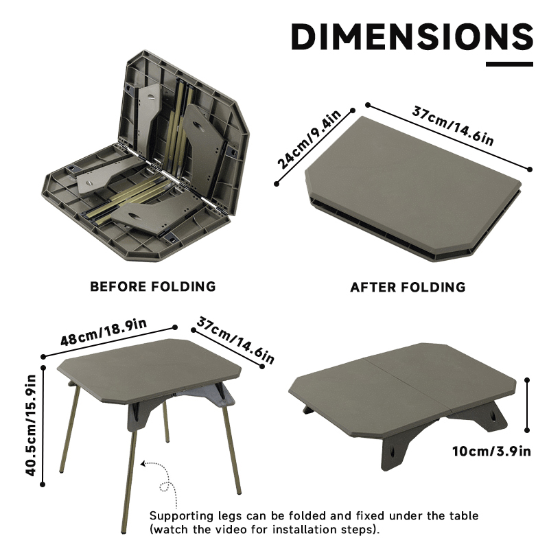 WESTTUNE 屋外キャンプテーブル超軽量デュアル目的テー - Camping Cooking Table のレビューと価格