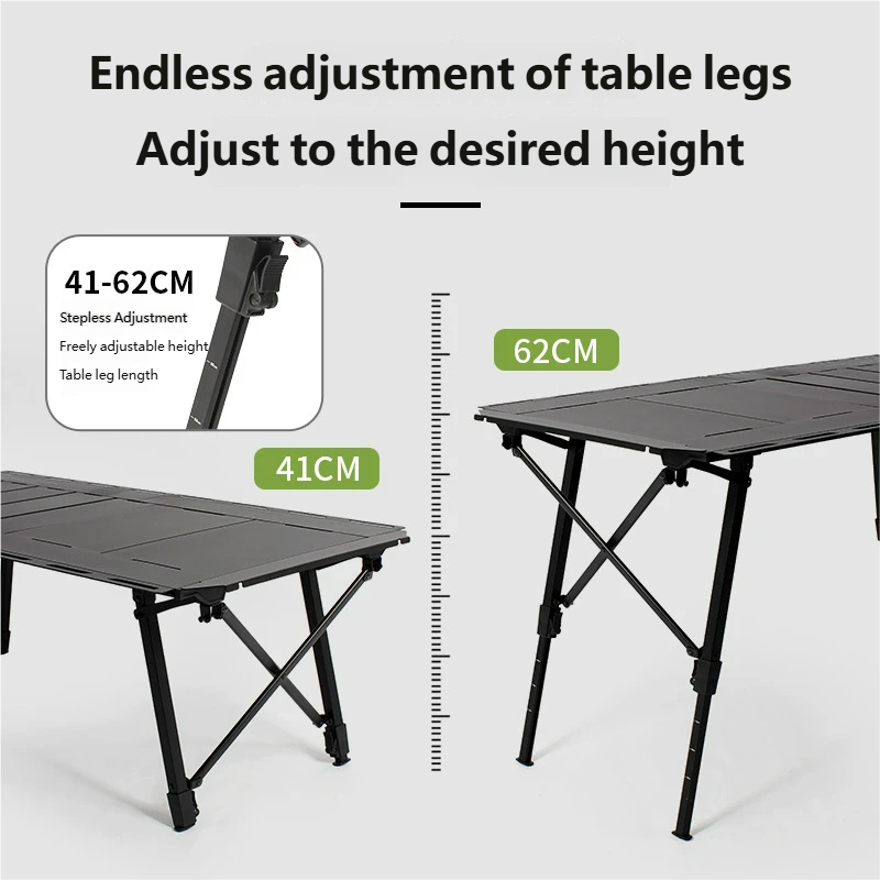 ポータブルアルミ合金 Igt テーブル屋外キャンプ折りたたみ - Camping Cooking Table のレビューと価格