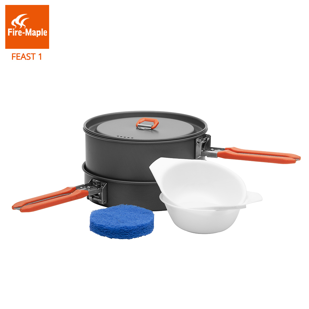 ファイヤーマプル祭1屋外キャンプハイキング調理器具バックパッ - Camping Cooking Box Set のレビューと価格