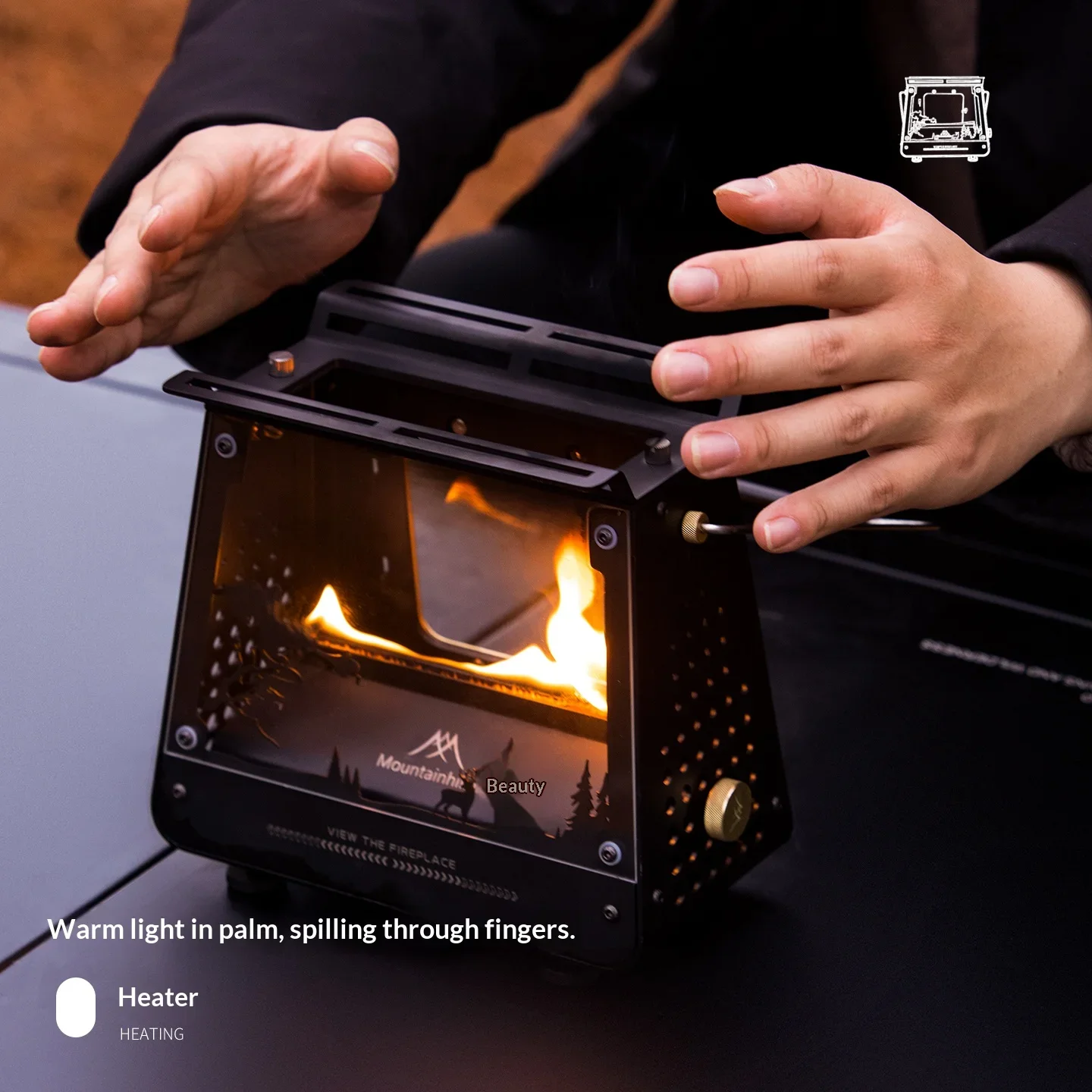 マウンテンハイカーアウトドアポータブルオイルストーブコンパク - Camping Cooking Open Fire のレビューと価格