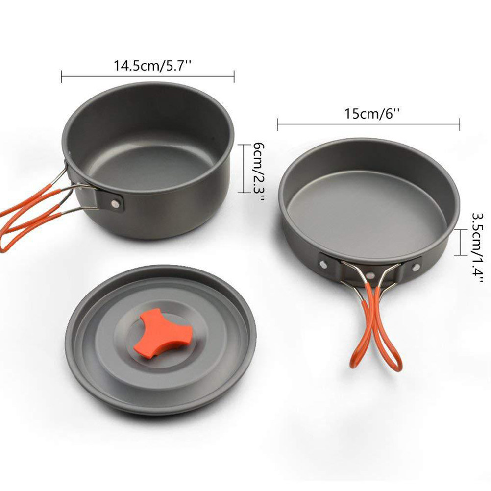 1セット アウトドア調理セット ポータブルキャンプ調理器具  - Camping Cooking Materials のレビューと価格