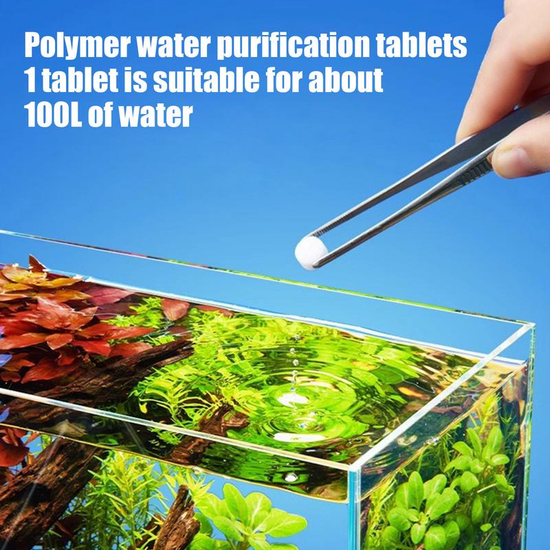 1 ボトル 35 錠高速浄水タブレット水族館水フィルタータブ - Water Purification Tablet のレビューと価格