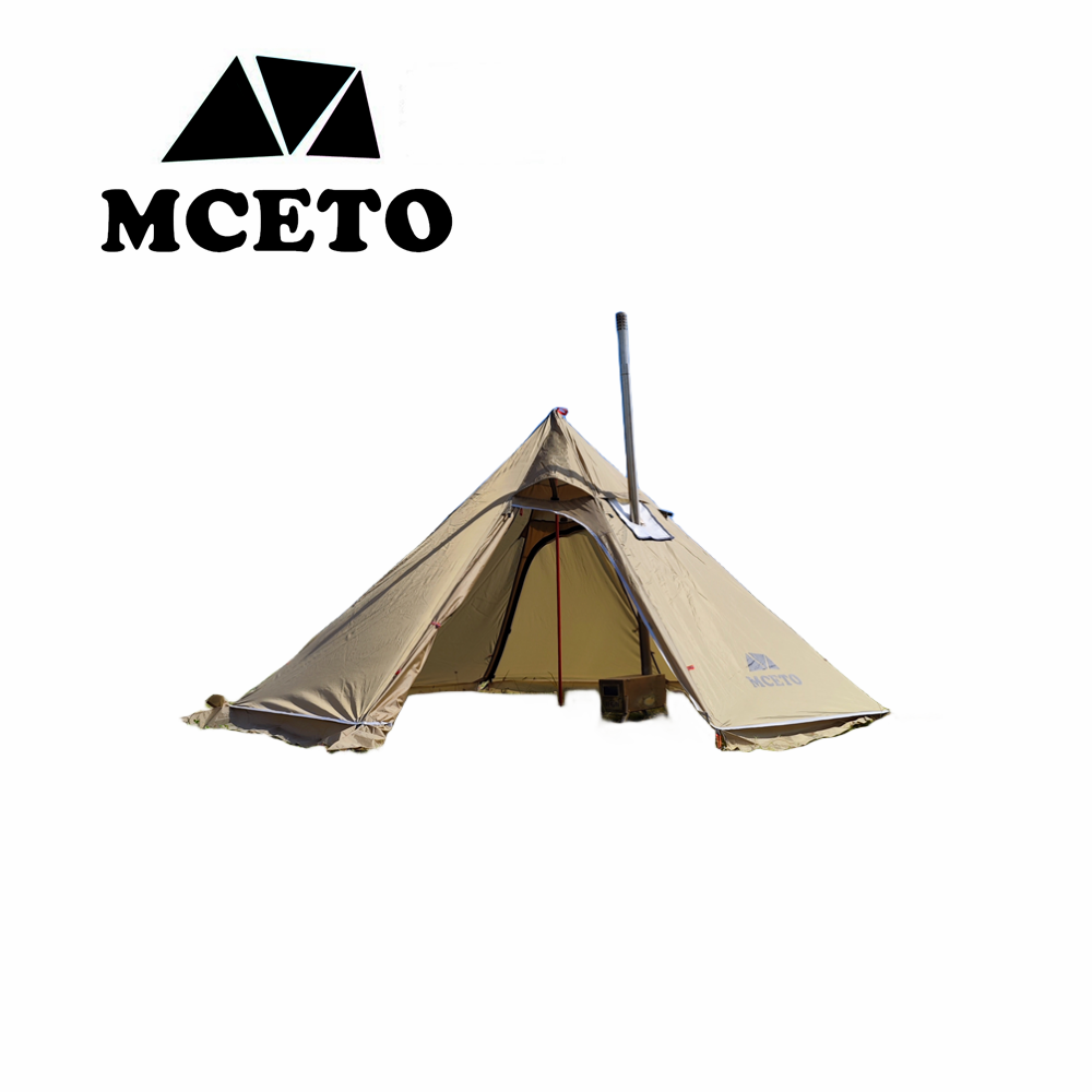 ピラミッドテント スノースカート付き 超軽量屋外キャンプティ - Camping Cooking Snow のレビューと価格