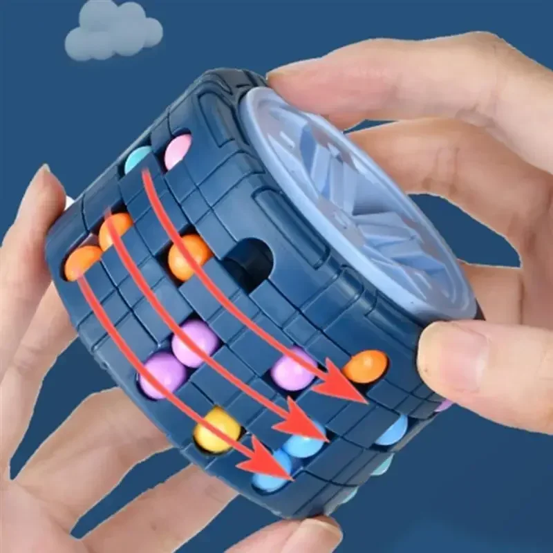 子供のための3Dシリンダーキューブおもちゃ,魔法の豆のジャイ - Fire Starter Cube のレビューと価格