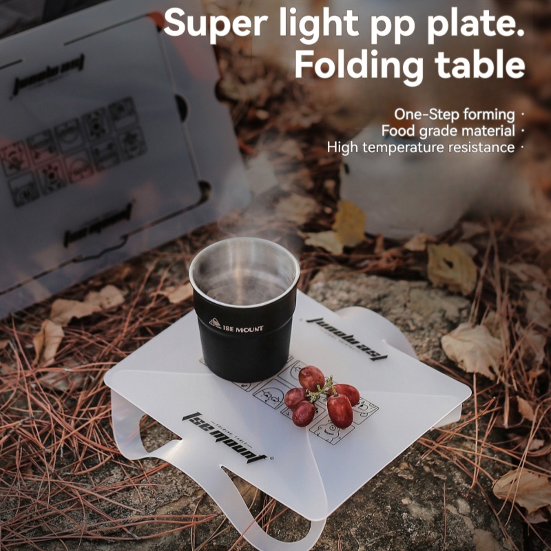 屋外用PPボード折りたたみテーブル キャンプ用 耐熱性 小型 - Camping Cooking Materials のレビューと価格