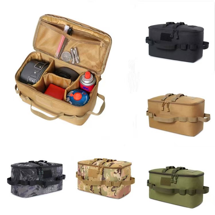 アウトドアポーチ キャンプ収納袋 調理器具オーガナイザー ポ - Camping Cooking Box のレビューと価格