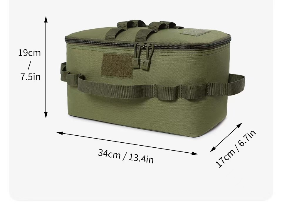 アウトドアポーチ キャンプ収納袋 調理器具オーガナイザー ポ - Camping Cooking Box のレビューと価格