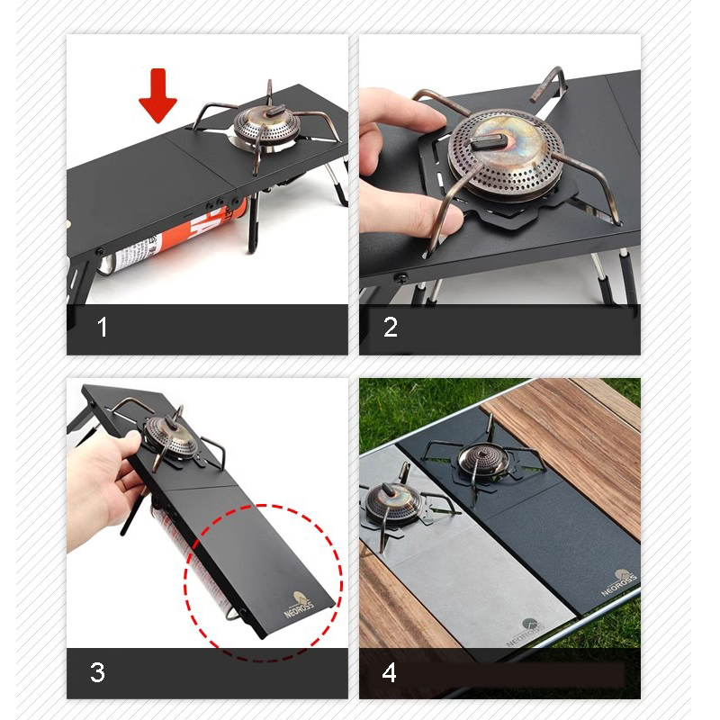 キャンプ用スパイダーストーブアクセサリー、ガスストーブテーブ - Camping Cooking Alcohol のレビューと価格