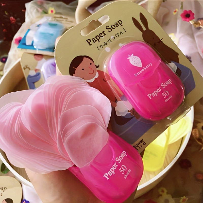 携帯用石鹸シート50枚 |   ユニセックス・大人用、ラベン - Biodegradable Soap Camp のレビューと価格
