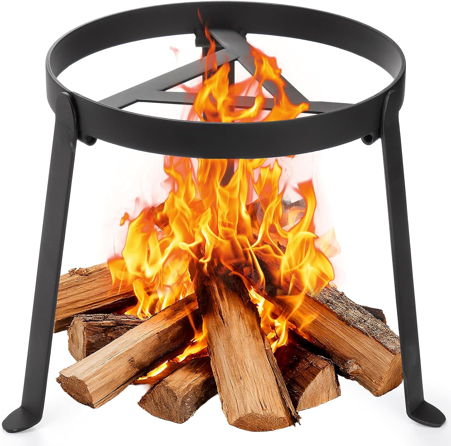 焚き火用三脚、折りたたみ式キャンプ用三脚グリル、オープンファ - Camping Cooking Dutch Oven のレビューと価格