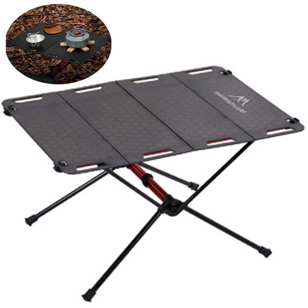 折りたたみキャンプテーブル 軽量アウトドア折りたたみテーブル - Camping Cooking Table のレビューと価格