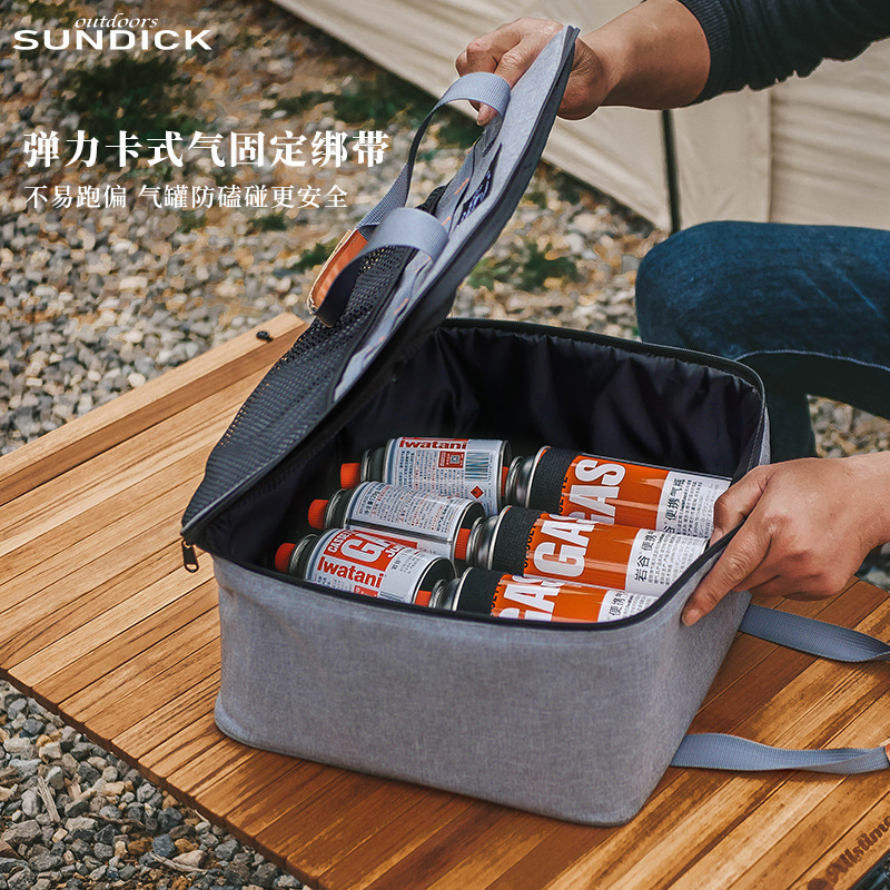 アウトドアキャンプピクニックバッグ収納袋衝突防止ポータブル食 - Camping Cooking Bag のレビューと価格