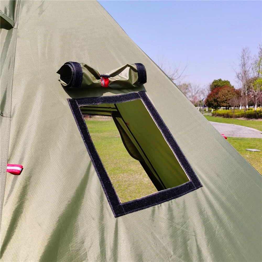 超軽量アウトドアキャンプ用ピラミッドテント、スノースカートと - Camping Cooking Snow のレビューと価格