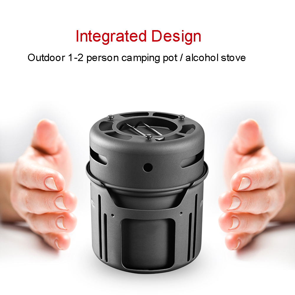 アウトドアキャンプ用ステンレス鋼アルコールストーブ、アルミニ - Camping Cooking Alcohol のレビューと価格