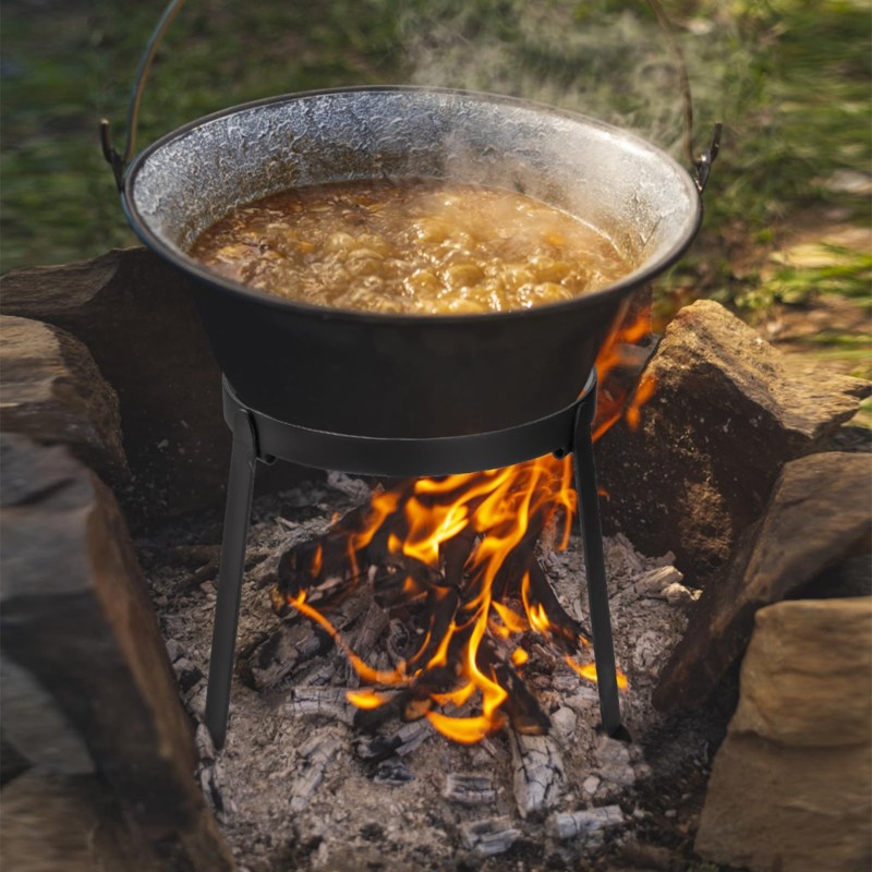 L71A 折りたたみ式キャンプ三脚スタンドグリル、直火調理機 - Camping Cooking Dutch Oven のレビューと価格