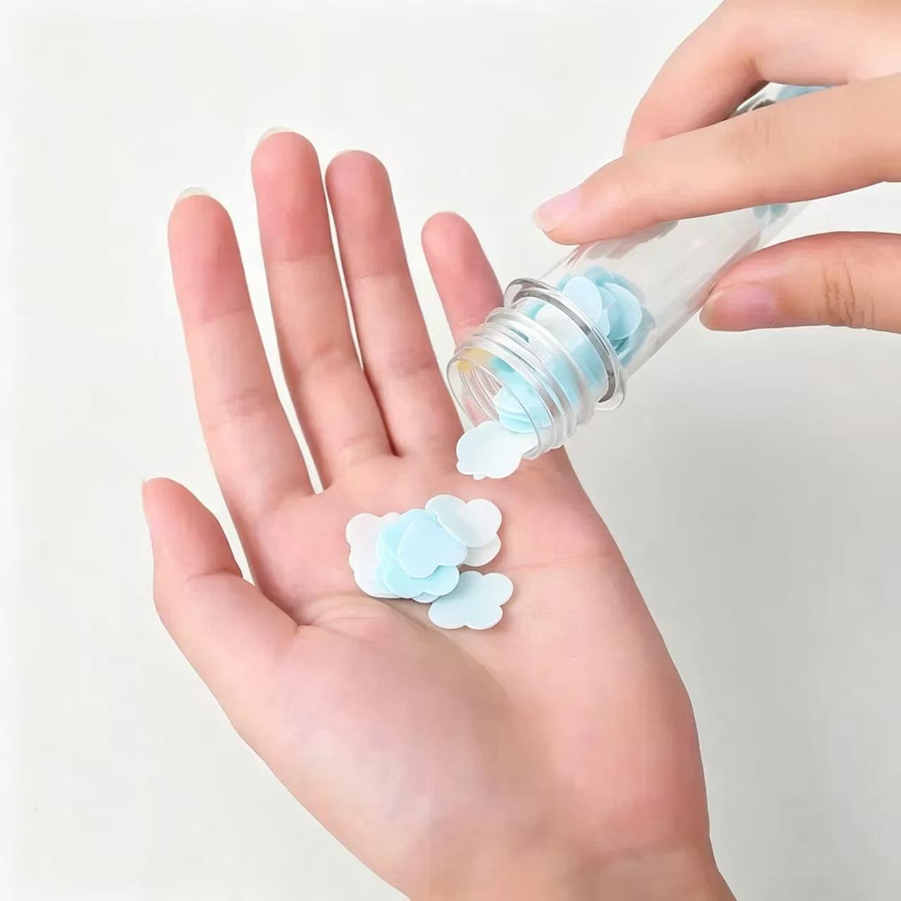 使い捨て石鹸シートチューブパック、携帯用旅行用手洗い石鹸フレ - Biodegradable Soap Camp のレビューと価格