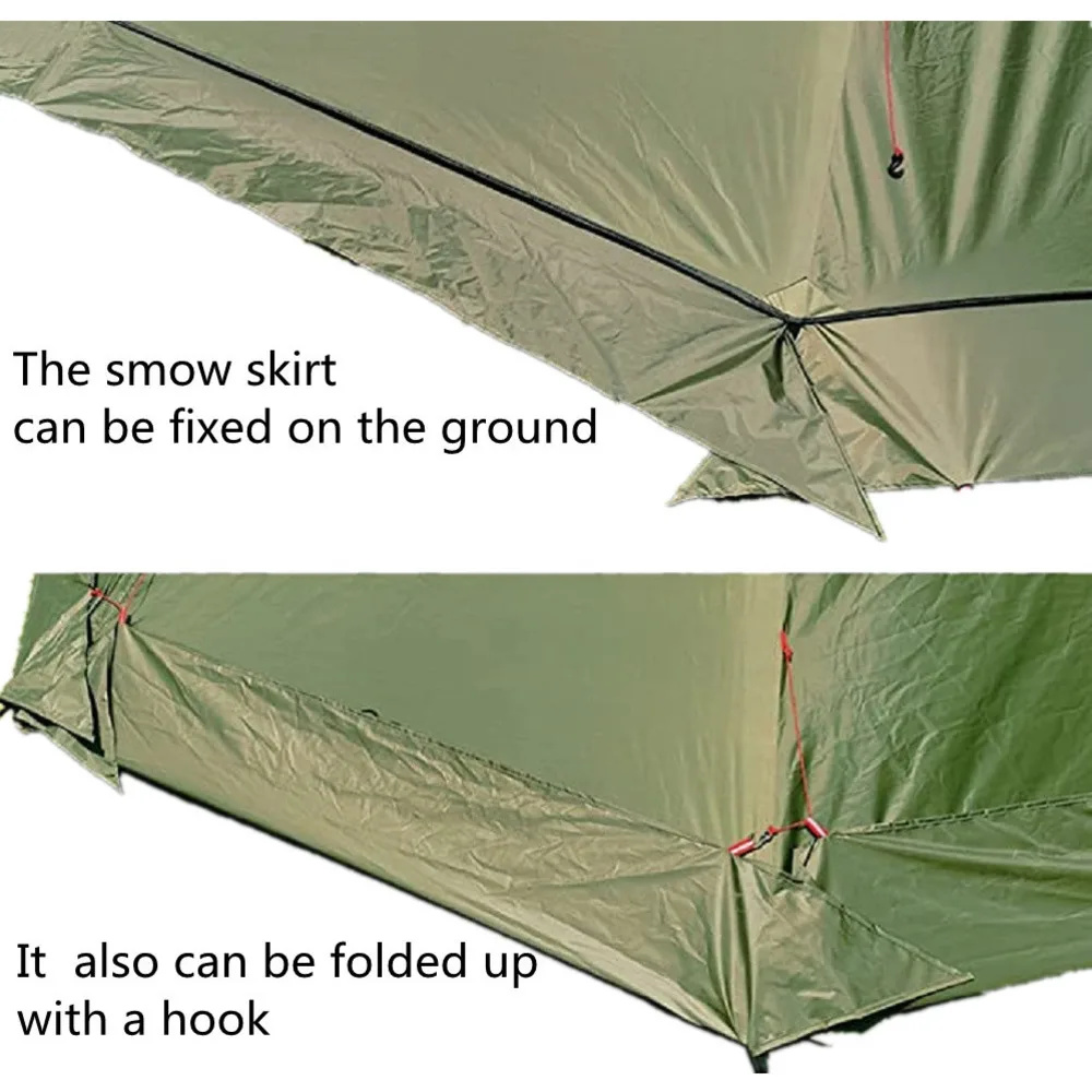 屋外キャンプテント,超軽量,穴付き,バードバックパッキング, - Camping Cooking Snow のレビューと価格