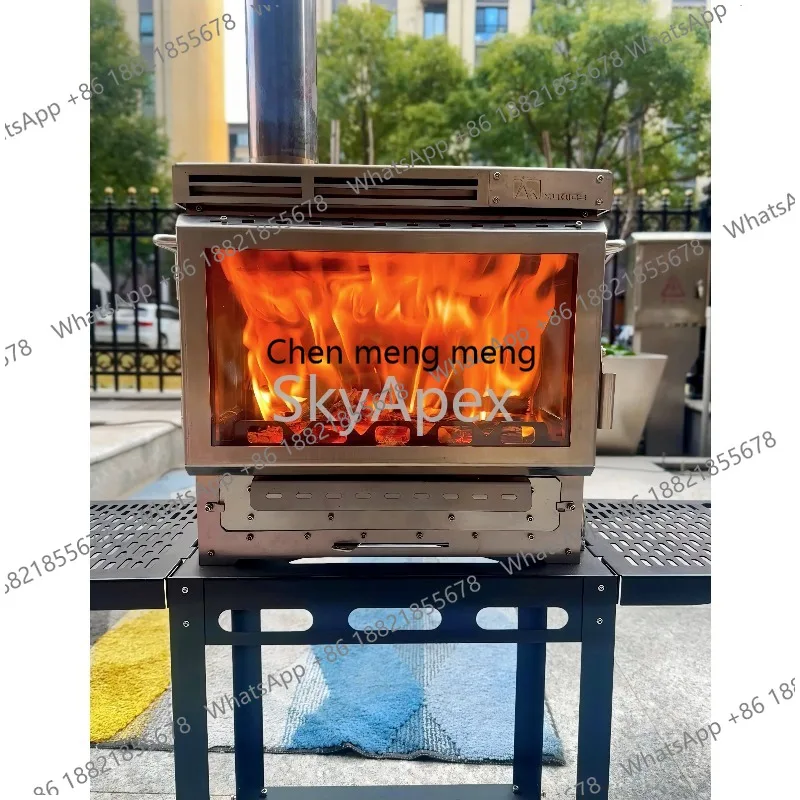 a38耐久性のあるステンレス鋼製屋外薪ストーブ - ポータブ - Camping Cooking Materials のレビューと価格