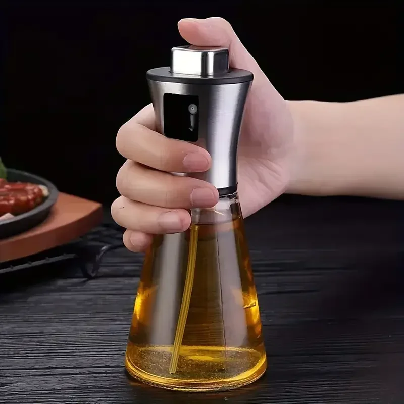 1Pc ステンレス鋼オイルスプレーボトルキッチン調理オリーブ - Camping Cooking Oil Container のレビューと価格