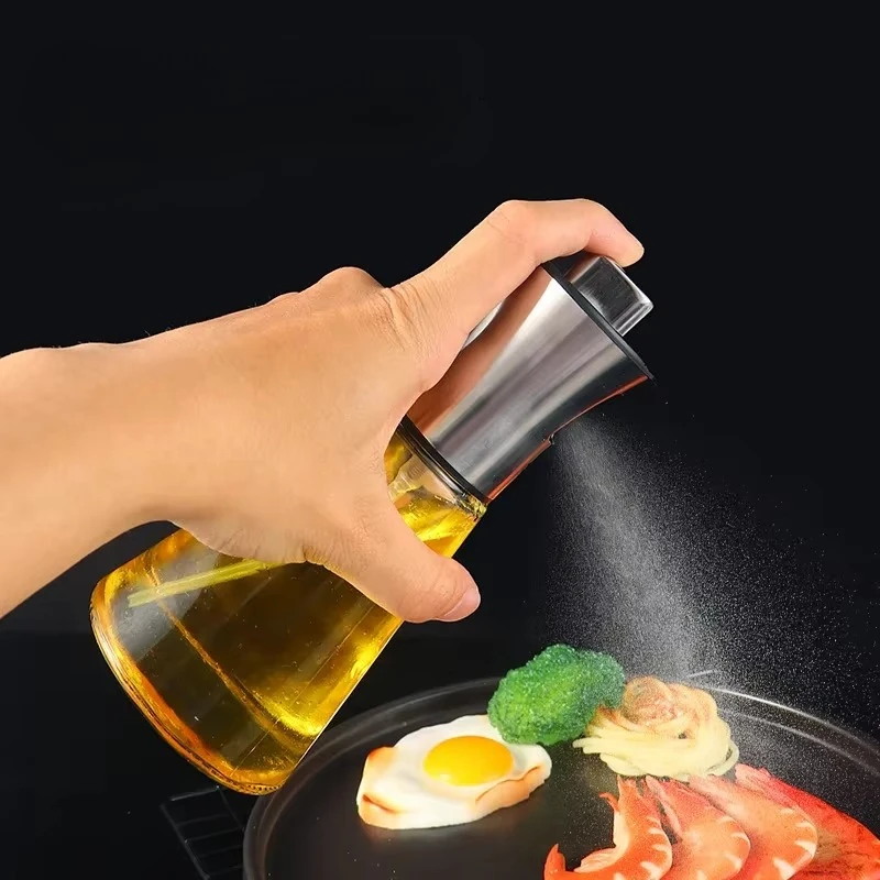1Pc ステンレス鋼オイルスプレーボトルキッチン調理オリーブ - Camping Cooking Oil Container のレビューと価格