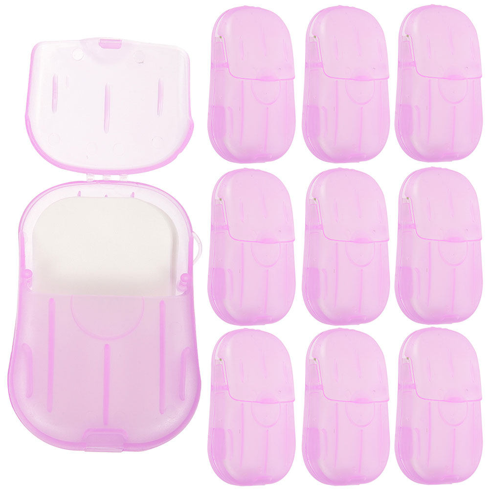 15箱入りトラベルソープシート、携帯用軽量生分解性ハンド・ボ - Biodegradable Soap Camp のレビューと価格