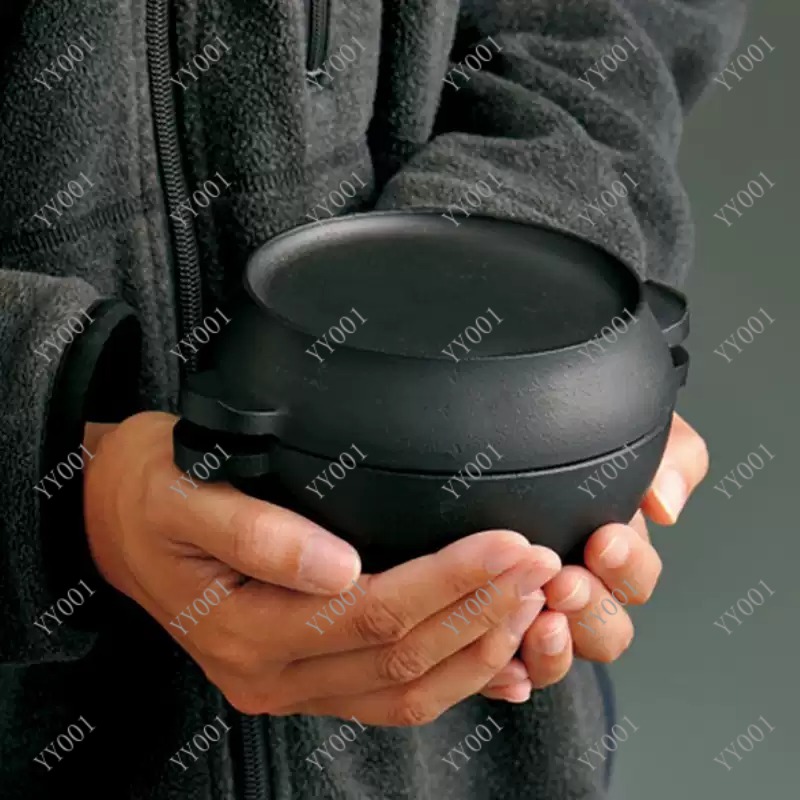 小型丸型ダッチオーブンポット、パン焼き、家庭用キッチン、キャ - Camping Cooking Dutch Oven のレビューと価格