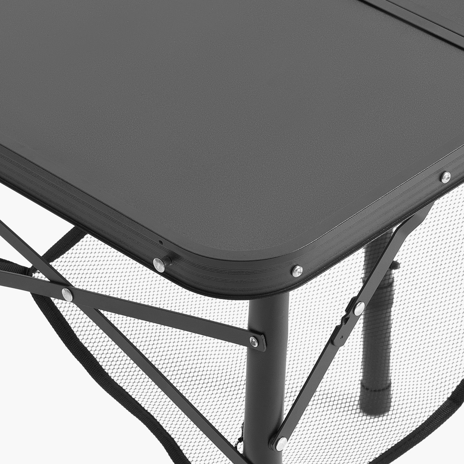 折りたたみ式キャンプテーブル、高さ調節可能なポータブルサイド - Camping Cooking Table のレビューと価格