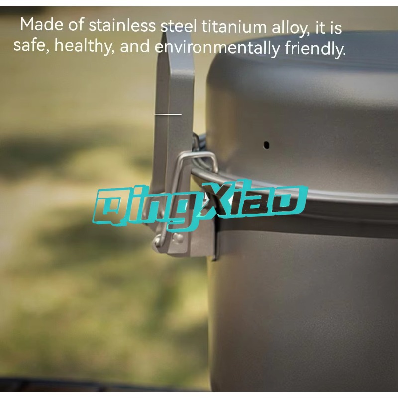 屋外用304ステンレス鋼多機能キャンプ調理器具鍋、蒸し、揚げ - Camping Cooking Pot のレビューと価格