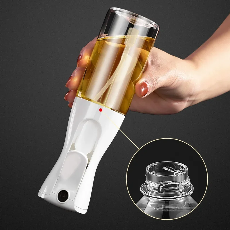 500ml プラスチック製オイルスプレーボトル キッチン調理 - Camping Cooking Oil Container のレビューと価格