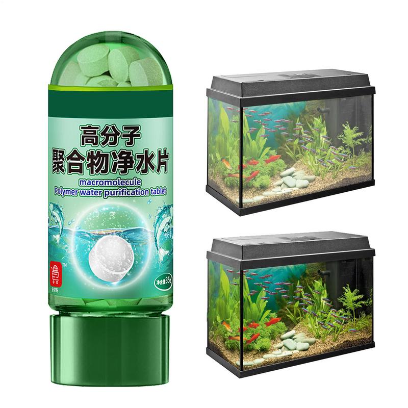 浄水タブレット 1 ボトル高速水族館水フィルター魚用品飲料用 - Water Purification Tablet のレビューと価格