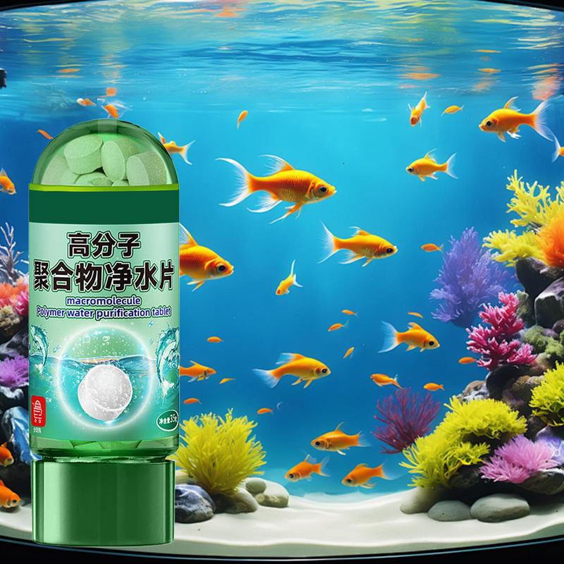 浄水タブレット 1 ボトル高速水族館水フィルター魚用品飲料用 - Water Purification Tablet のレビューと価格