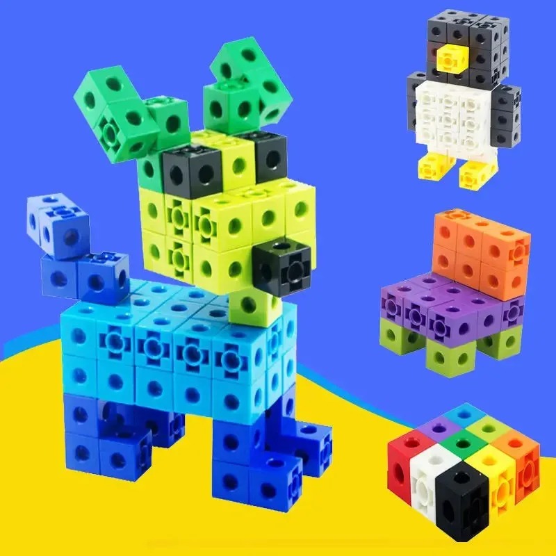数学リンクキューブセット 100個入り 数学教材とキューブ  - Fire Starter Cube のレビューと価格
