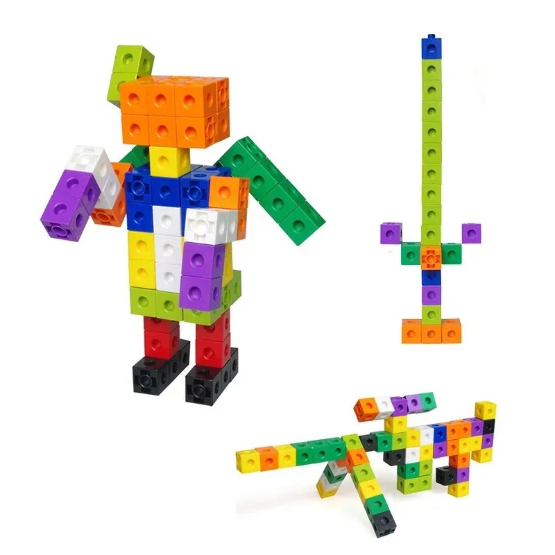 数学リンクキューブセット 100個入り 数学教材とキューブ  - Fire Starter Cube のレビューと価格