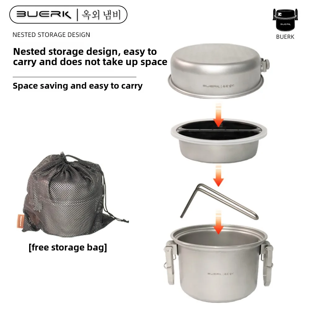 304ステンレス鋼のマイクロプレッシャークッカー、蒸し鍋とフ - Camping Cooking Pot のレビューと価格