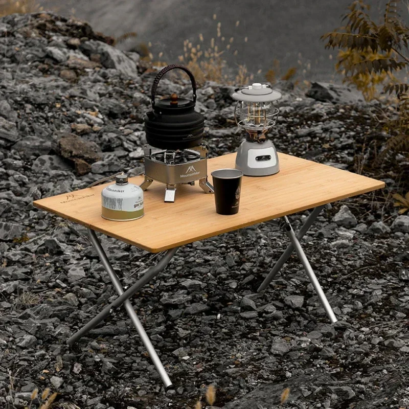 MOUNTAINHIKER アップグレード版ポータブルアウト - Camping Cooking Table のレビューと価格